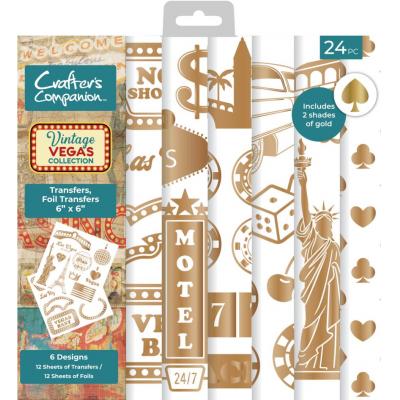 Crafter's Companion Vintage Vegas - Foil Transfers